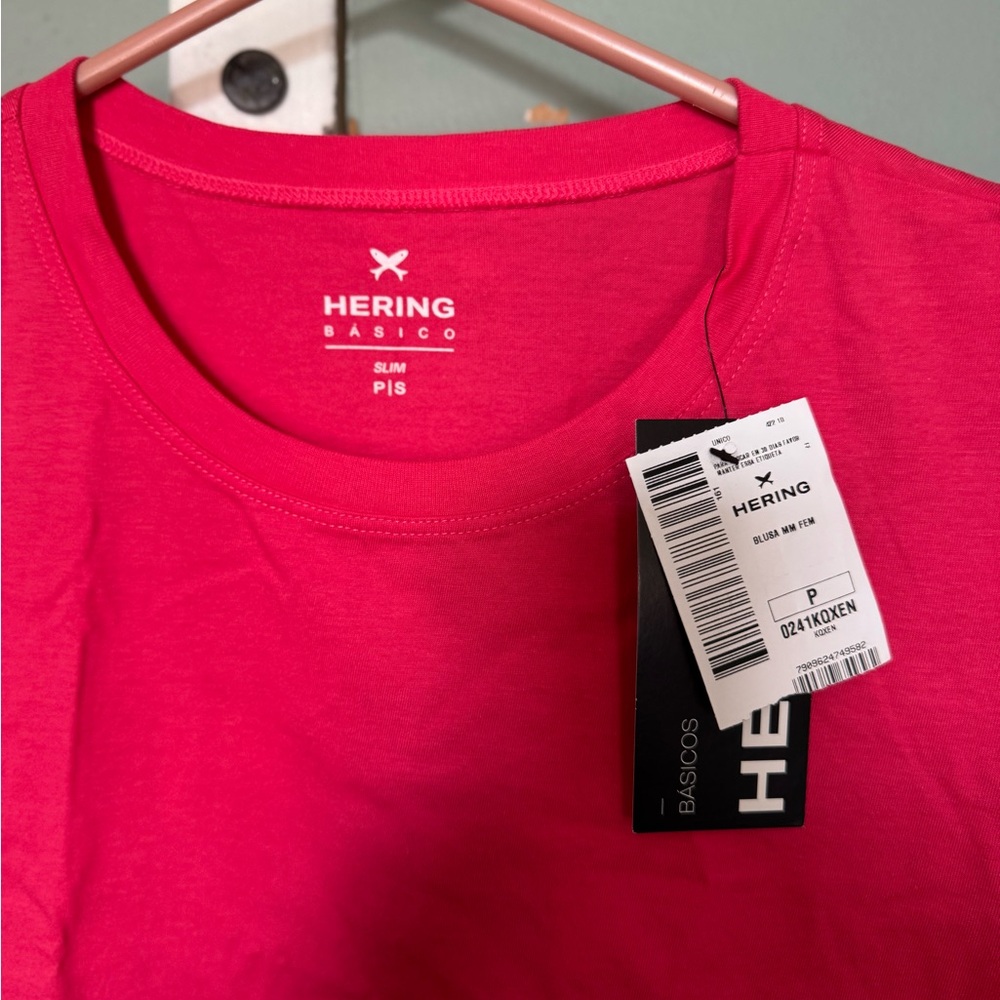 Women's Pink Short Sleeve Tee